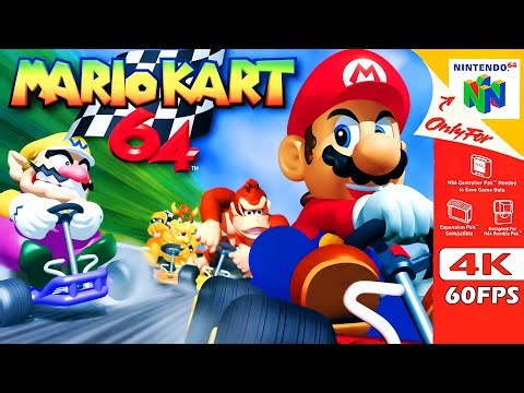 Mario Kart 64 HD Textures/Models and 60fps Mod - All Cups 150cc + Extra Mirror Mode