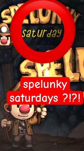 Spelunky Saturday #spelunky #gaming #shorts #edit