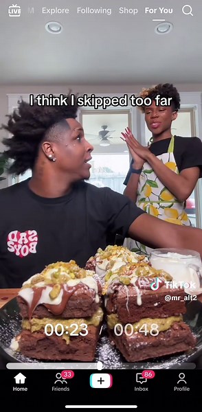 Making Dinner: Comedic Moments and Aggressive Serving