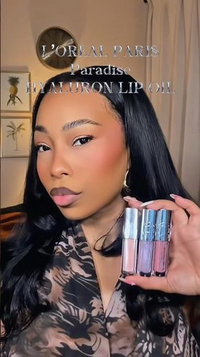 L’Oréal Plump Lip Oil Review ✨ Juicy Glossy Lips