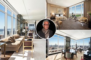 Valentino co-founder Giancarlo Giammetti asks $17.5M for his NYC penthouse — boasting a leopard-print master suite