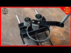 How To Make A Homemade Roller Bender || Metal Bender Project