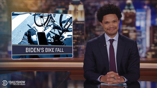 Bike 1, Biden 0 | The Daily Show