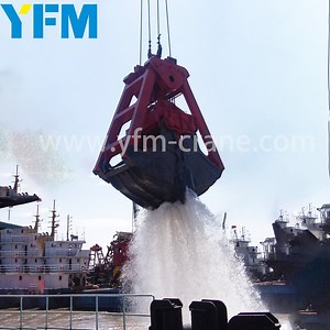[Hot Item] 6-16cbm Drdging Grab Bucket or Clamshell Dredger Type Underwater Dredging Grab in Stock for Sale