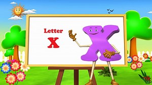 Letter X Song - 3D Animation Learning English Alphabet ABC Songs for Children.mp4