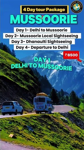 Mussoorie Budget Tour Package #mussoorie #travel #trending