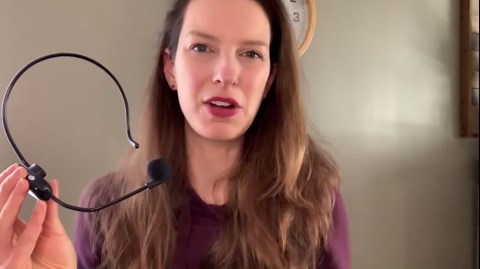 ZOWEETEK Original Voice Amplifier for Teachers with 2 Microphones, Wireless Voice Amplifier Microphone Headset, Portable Speaker Megaphone for Classroom, Training, Teaching, Yoga, Meeting, Speech