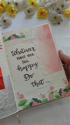 Invitation card കൊണ്ടും journaling ചെയ്യാം guys #easy #journal #journaling #ownvoice #junkjournal