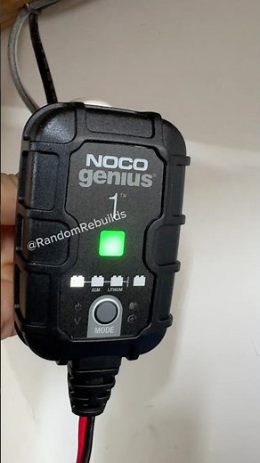 Noco Genius 1 Battery Charger Maintainer #shorts