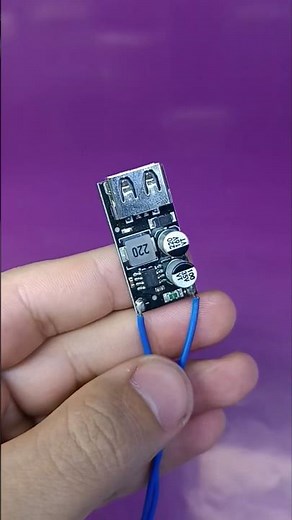 This USB Converter Accepts ANY Voltage(6-32V to 5V)! 🔌⚡ The Ultimate Car/DIY Adapter! #shorts