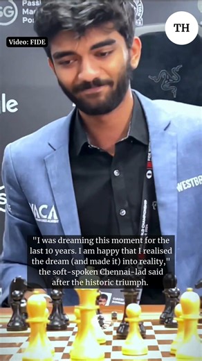 Eighteen-year-old D. Gukesh has made history by becoming the 18th world chess champion, which will make him the youngest to do so and emulating the doyen of Indian chess, Viswanathan Anand, the only other Indian to achieve the honour. The Chennai-born Grandmaster’s mental toughness and wisdom beyond his age have been his calling card. His steady rise was due to his dedication and his accelerated path to glory was helped by the work done by his seconds — Gukesh revealed their names only after the
