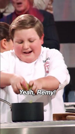 chef remy is on FIRE with her finale dish #masterchefjunior