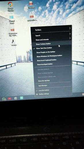 add or remove search bar on windows laptop #vtechvala