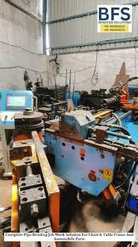 Complete Pipe Bending Job Work Solution for Chair & Table Frames and Automobile Parts 🚗🪑