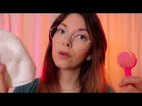 ASMR Tu CARA esta muy SUCIA | SPA facial completo | Love ASMR español