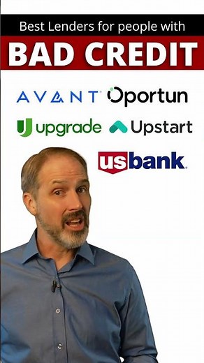 The best companies that lend to people with bad credit