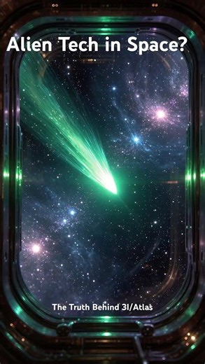 Why This Green Comet Looks Like Alien Tech? (But Isn’t)