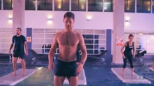 FloatFit - mix of HIIT and yoga ON WATER! On the world-famous fitness float, the AquaBase. | AquaPhysical