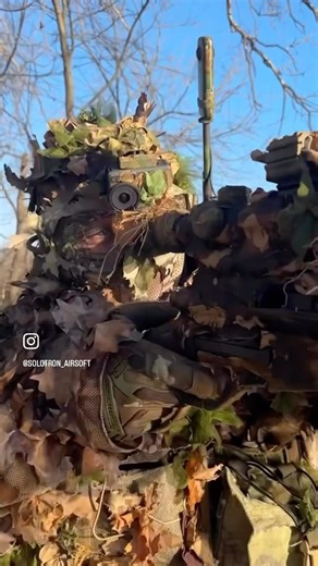 Hide and seek drip 👑 #airsoft #ghilliesuit #ghilliesniper #ukraine #russia