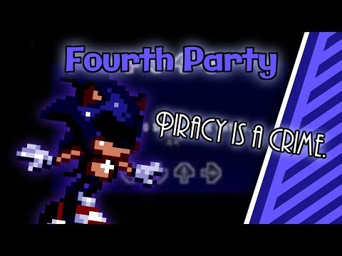 FNF: Sonic.exe RERUNNED | Fourth Party [FC] (VS. Piracy Sonic) (MODCHART)