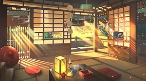 Japanese House On A Sunny Day Live Wallpaper - MoeWalls