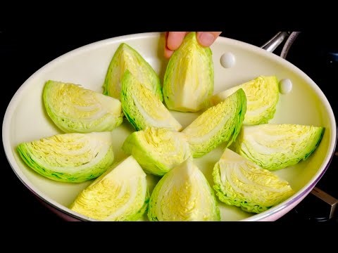 Cabbage with lentils is better than meat! Simple, easy and delicious cabbage recipe!