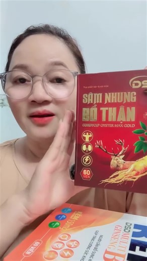 TPBVSK Viên Bổ Thận DSD Sâm Nhung Bổ Thận hỗ trợ bổ huyết, dưỡng thận, cải thiện đau lưng mỏi gối. Hộp 1 lọ x 60 viên