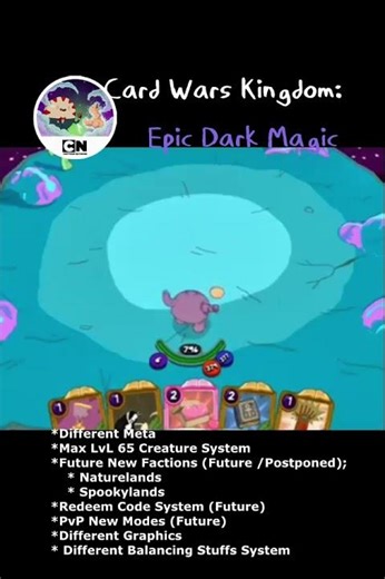 Card Wars Kingdom: Epic Dark Magic [New Server & New Meta] #adventuretime #cwk #cardwars #gameplay