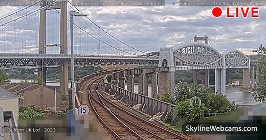 【LIVE】 Live Cam Saltash - England | SkylineWebcams
