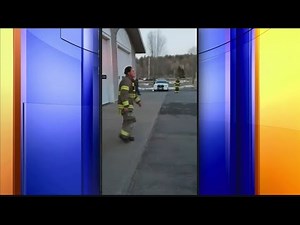 Firefighter gets surprise proposal