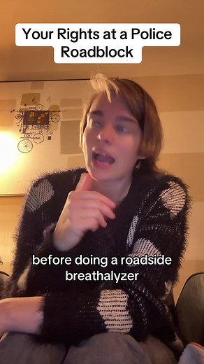 Ever wonder what your rates are when you go through a police roadblock? Here’s a handy guide for what you need to know about what you do have to do and what you don’t have to do. ##Lawyer##LegalAdvice##KylaLee##Driving##DrivingLaw##Roadblock##Check##DUI##DUILawyer##LegalAdvice##Breathalyzer##Police##BreathalyzerTest##ImpairedDriving