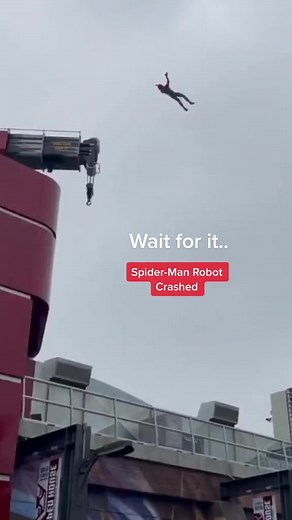 1.9M views · 4.3K reactions | I watched spider-man crash, it’s a robot don’t worry. #reels | Hunter Kowald | Facebook