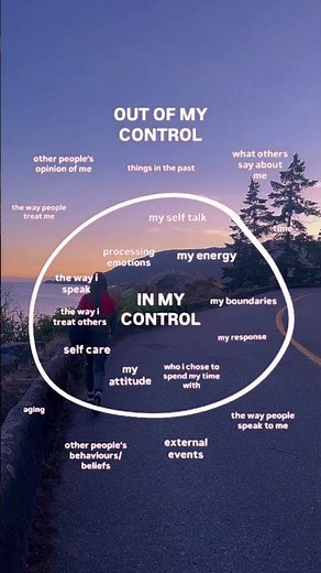 How to use The Circle of Control #loveyourself