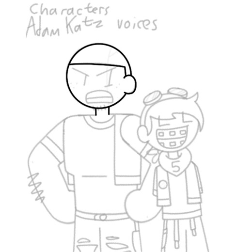 Adam Katz BFDI characters lol #battlefordreamisland #speedpaint