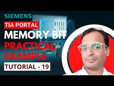 Siemens TIA Portal Training 19 - Exploring Memory Bits in Siemens TIA Portal: A Practical Example