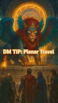 Dungeon Master Tip: Planar Travel #dungeonsanddragons #dungeonmaster
