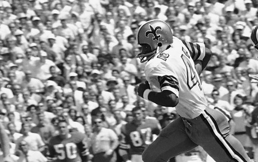 52 years ago today, the Saints earned their first regular-season win, beating the Philadelphia Eagles at Franklin Field, 31-24, as WR Walt Roberts scores 3 touchdowns! | New Orleans Saints