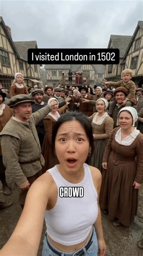@peanutkhloe visited London in 1502 and she can’t wait to be back home #History #aivideo #doraaivideo #seedance2