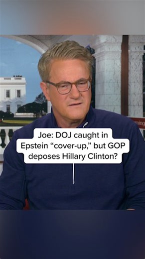 As Hillary Clinton sits for a closed-door deposition in the House GOP’s Jeffrey Epstein investigation, new reporting confirms the Justice Department withheld key FBI interview memos from its public file release. On Morning Joe, @joescarborough called the situation “a farce” and said the missing documents make the entire episode “look like such a cover-up.” | Morning Joe