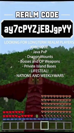 2026 Minecraft Bedrock Realm Codes Are INSANE #minecraftserver #realmcode #bedrockedition