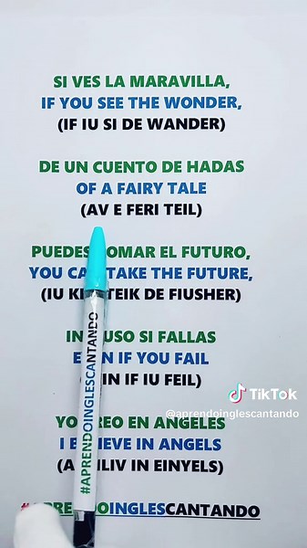 APRENDE LA PRONUNCIACIÓN DE LA CANCION DE ABBA #aprendoinglescantando #abba #ihaveadream #estoysoñandoabba #estoysoñando #lyrics #cancioneseningles #pronunciaciondecancioneseningles