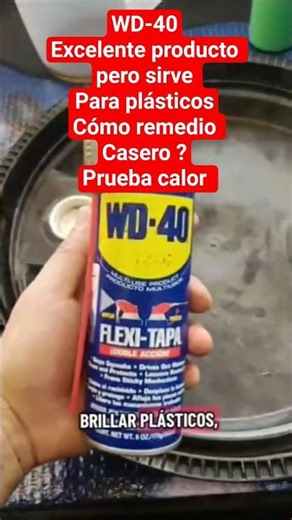 CUIDADO! WD-40 vs Brillotec en Plásticos: La prueba del calor que lo cambia todo