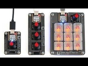 ANAVI Macro Pad 10, Knobs 3 and Knob 1 Mechanical Keyboards