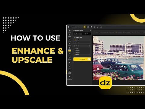 Enhance and Upscale Images Without Losing Quality | Dzine AI Tutorial