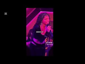 Halle Bailey Performs ‘BRAVE FACE’ FOR THE FIRST TIME!