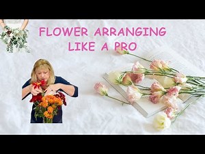 Flower Arrangement Tutorial for Beginners | Design Like a Pro