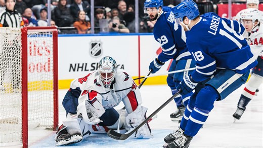 Capitals shut out Maple Leafs, gain in Eastern playoff race