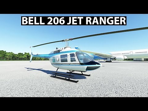 FlyInside Bell 206 Jet Ranger Full Review | Helicopter | Microsoft Flight Simulator 2020