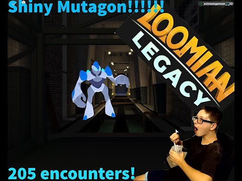 Shiny Mutagon in Loomain Legacy after 205 resets