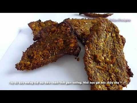 How to make beef jerky - Thịt bò khô | Helen's Recipes